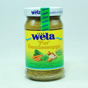 Wela 'Pur' Gemüsesuppe Paste ohne Geschmacksverstärker